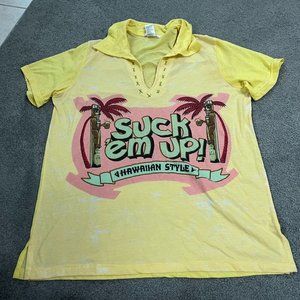 Custo Barcelona: Good Condition Multicolored Polo